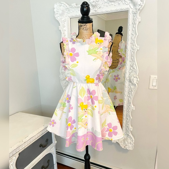 SALE New York Couture *One of a Kind* Reworked Tinkerbell Ruffle Dress - Picture 1 of 9